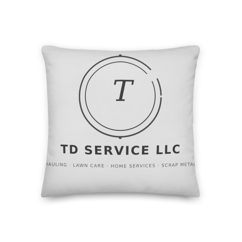 TD Service LLC Throw Pillow