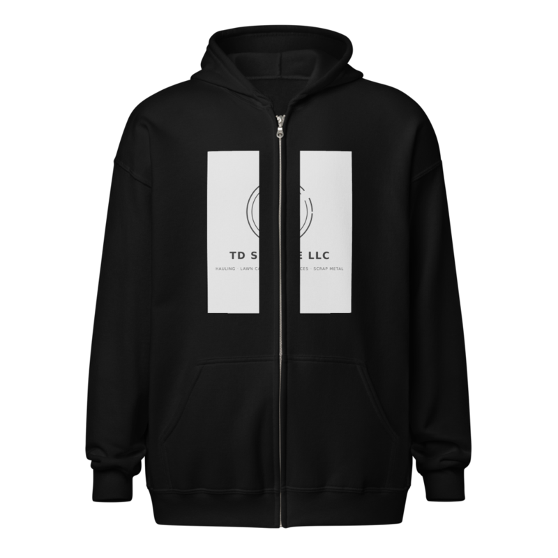 TD Service LLC Zip-Up Hoodie